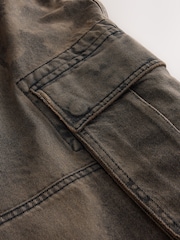 Brown Camo Cargo Baggy Fit EDIT Jeans - Image 11 of 12