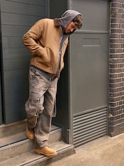 Brown Camo Baggy Fit Cargo Jeans - Image 2 of 7