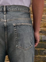 Grey Baggy Flared Jeans - Image 4 of 10