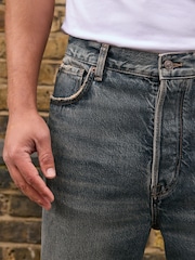 Grey Baggy Flared Jeans - Image 5 of 10