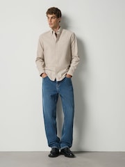 Neutral Stretch Oxford Short Sleeve Shirt - Image 2 of 8