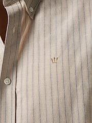 Neutral Stretch Oxford Short Sleeve Shirt - Image 5 of 8