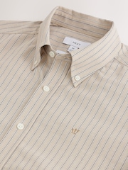 Neutral Stretch Oxford Short Sleeve Shirt - Image 8 of 8