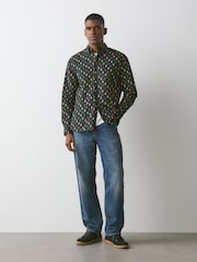 Schwarz Baum - Printed Christmas Shirt - Bild 3 von 8