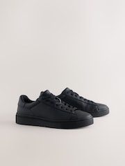 Černý - Široký střih - Smart Casual dlouhé tenisky - Obrázek 2 z 7