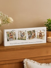 Personalised Photo Upload Hearts Ornament by PMC - Image 2 of 4