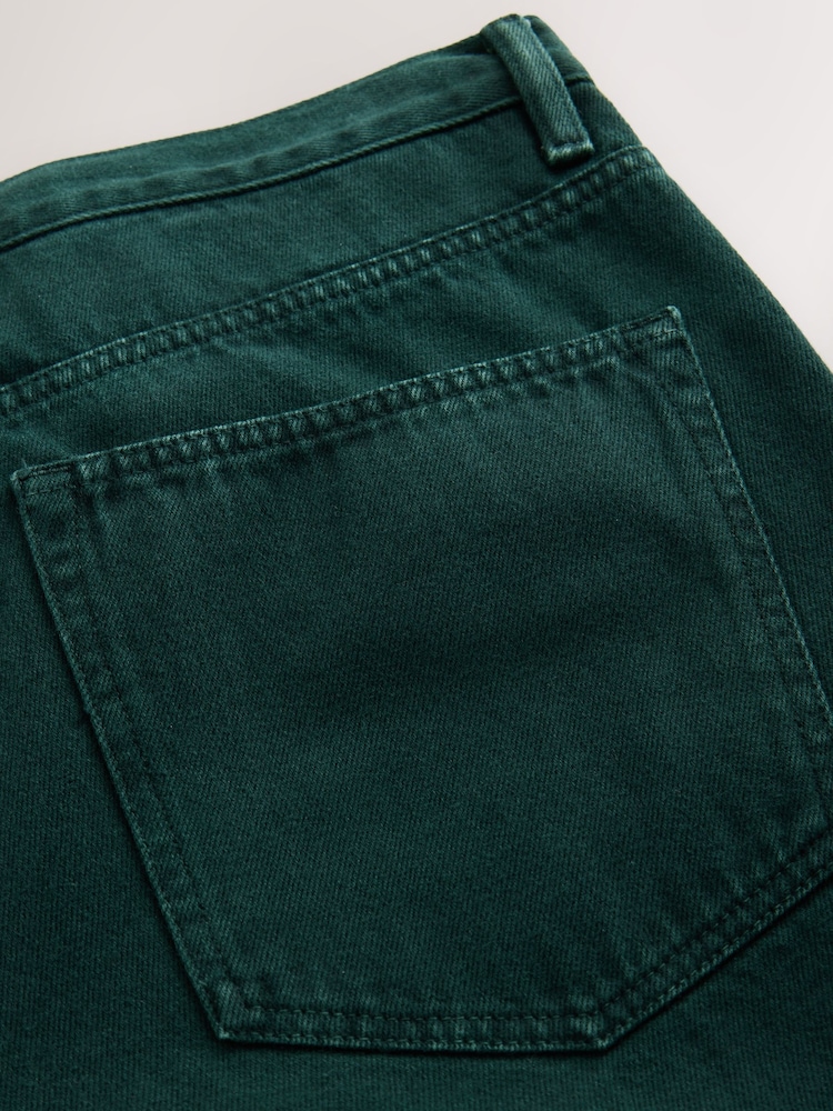 Green Straight Fit Vintage Jeans - Image 5 of 5 Green Straight Fit Vintage Jeans - Image 5 of 5