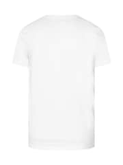 BadRhino Big & Tall White Skull Square T-Shirt - Image 6 of 6