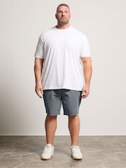 BadRhino Big & Tall Blue Elasticated Cord Shorts - Image 2 of 6