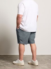 BadRhino Big & Tall Blue Elasticated Cord Shorts - Image 3 of 6