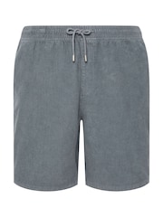 BadRhino Big & Tall Blue Elasticated Cord Shorts - Image 5 of 6