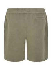 BadRhino Big & Tall Green Skull Print Shorts - Image 6 of 6