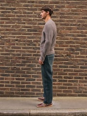 Dark Blue Straight Fit Jeans - Image 6 of 6