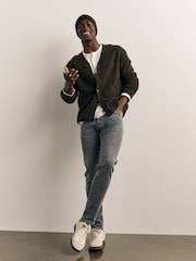 Dark Grey Skinny Fit Comfort Stretch Jeans - Image 1 of 10