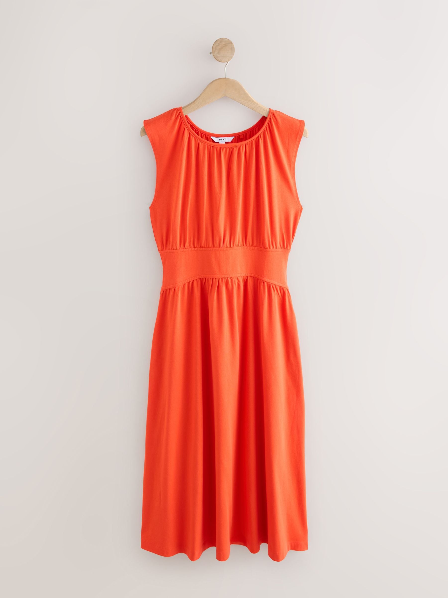 blood orange color dress Andie Midi Dress - Blood Orange