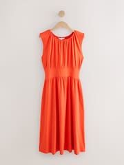 Blood Orange Midi Dress - Image 5 of 7
