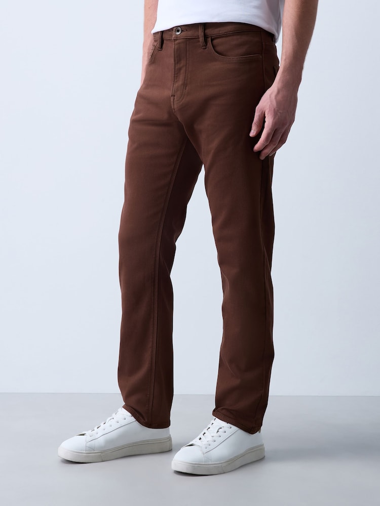 Rust Slim Fit Comfort Stretch Jeans - Image 1 of 7 Rust Slim Fit Comfort Stretch Jeans - Image 1 of 7