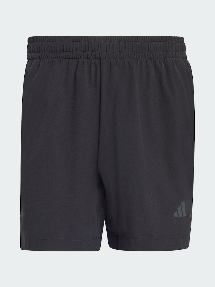 adidas Black D4T Essentials Shorts - Image 5 of 5
