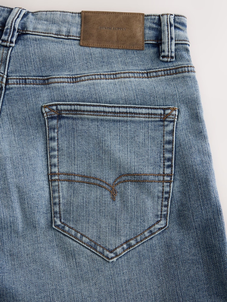 Light Blue Slim Fit Motion Flex Jeans - Image 12 of 12 Light Blue Slim Fit Motion Flex Jeans - Image 12 of 12