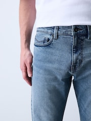 Light Blue Slim Fit Motion Flex Jeans - Image 5 of 7
