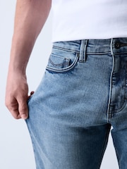 Light Blue Slim Fit Motion Flex Jeans - Image 6 of 7