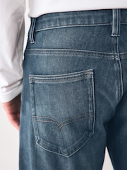 Steel Blue Bi-Stretch Slim Fit Motion Flex Jeans - Image 5 of 9