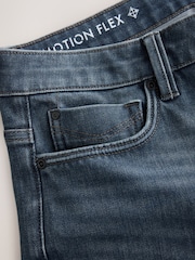Steel Blue Bi-Stretch Slim Fit Motion Flex Jeans - Image 8 of 9