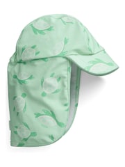 Πράσινο - MORI Sun & Swim Hat with Neck Protection - Εικόνα 3 από 3