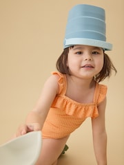 Costum de baie MORI Coral Tide cu volane - Imaginea 1 din 7