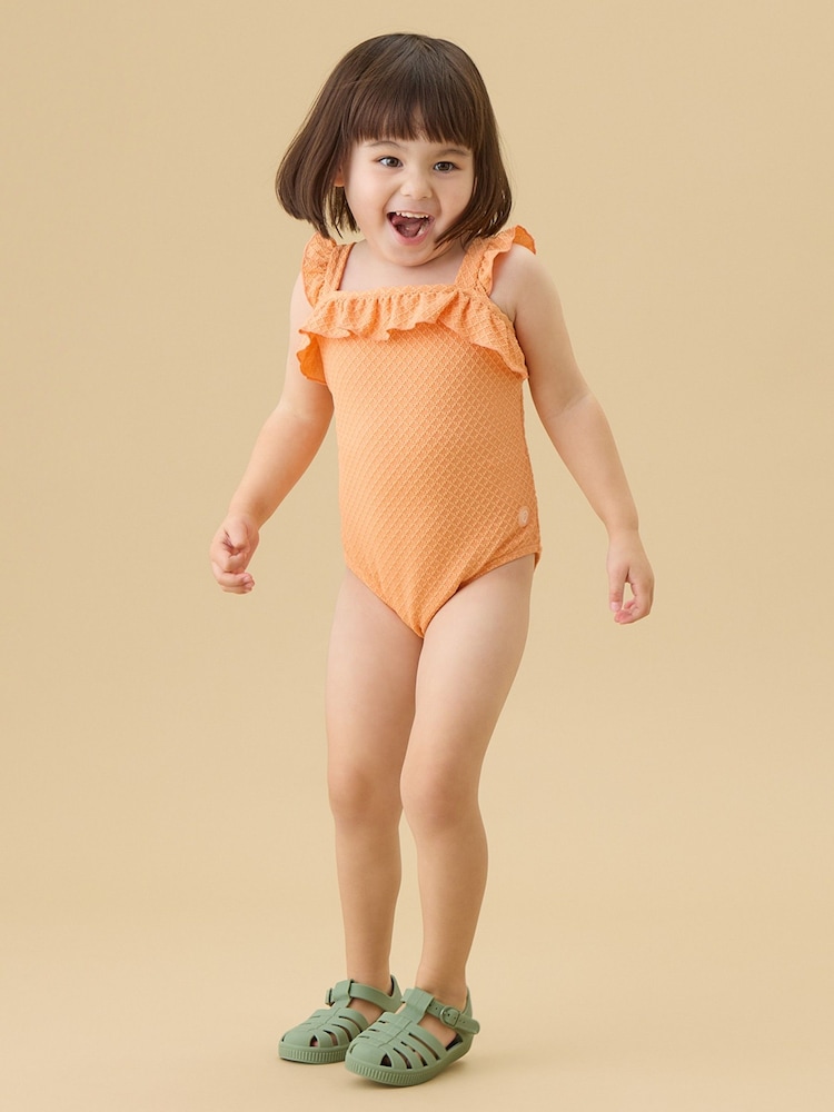 Costum de baie MORI Coral Tide cu volane - Imaginea 2 din 7