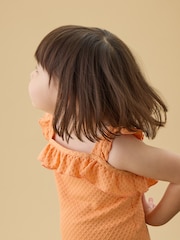 Costum de baie MORI Coral Tide cu volane - Imaginea 3 din 7