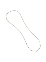 AllSaints Silver Tone April Wrap Strand Necklace - Image 1 of 5