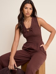 Nobodys Child Brown Jayda Jumpsuit - Image 1 of 4