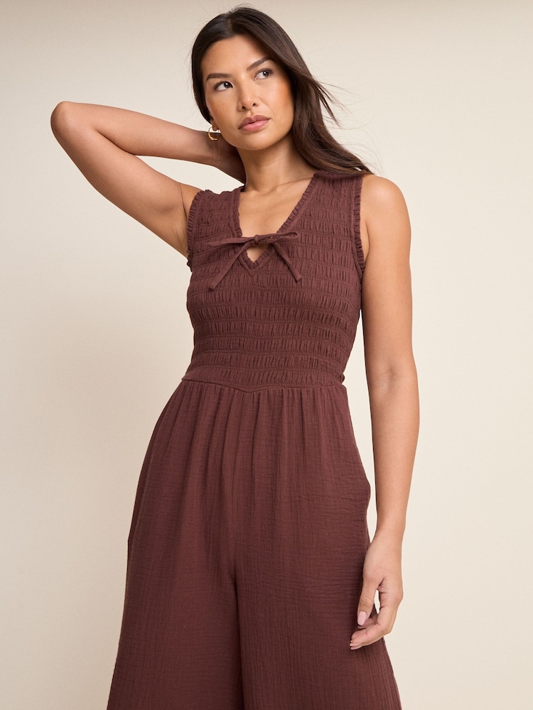 Nobodys Child Brown Petite Jayda Jumpsuit - Image 2 of 4