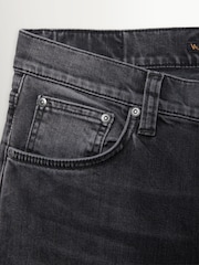 Nudie Jeans Black Eyes Lean Dean Slim Fit Jeans - Image 3 of 4
