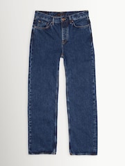 Nudie Jeans Blue Tuff Tony Loose Straight Fit Jeans - Image 7 of 11