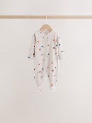 Red White Character Baby Sleepsuits 4 Pack (0mths-2yrs) - Image 2 of 12