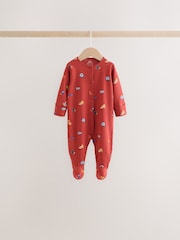 Red White Character Baby Sleepsuits 4 Pack (0mths-2yrs) - Image 4 of 12