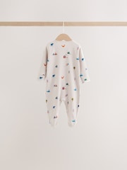 Red White Character Baby Sleepsuits 4 Pack (0mths-2yrs) - Image 7 of 12