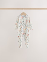 Green Farm Hamish Sleepsuits 4 Pack (0mths-2yrs) - Image 7 of 13