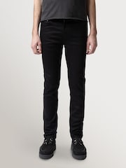 Nudie Jeans Dry Everblack Lean Dean Slim Fit Jeans - Image 1 of 6