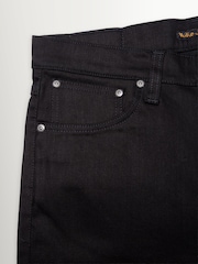 Nudie Jeans Dry Everblack Lean Dean Slim Fit Jeans - Image 5 of 6