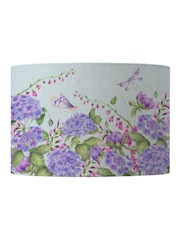 Voyage Maison Blue Seraphina Eva Printed Lamp Shade - Image 2 of 2