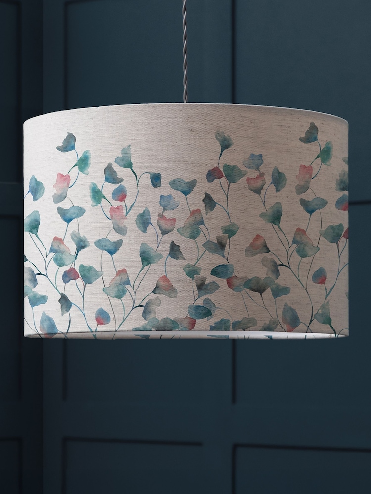 Voyage Maison Blue Cala Eva Printed Lamp Shade - Image 1 of 2
