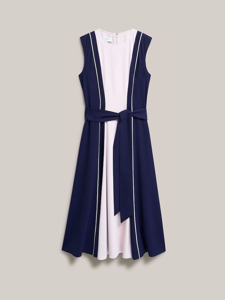 Hobbs Blue Petite Louise Dress - Image 4 of 4