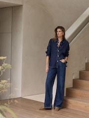Dark Blue N.Premium Denim Shirt - Image 2 of 8