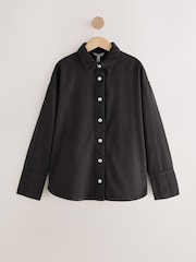Chocolate Brown N.Premium Denim Shirt - Image 1 of 3