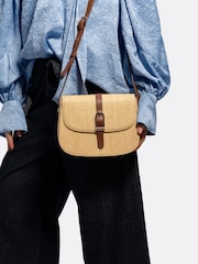 Fiorelli Brown Etta Flap Crossody Bag - Image 1 of 6