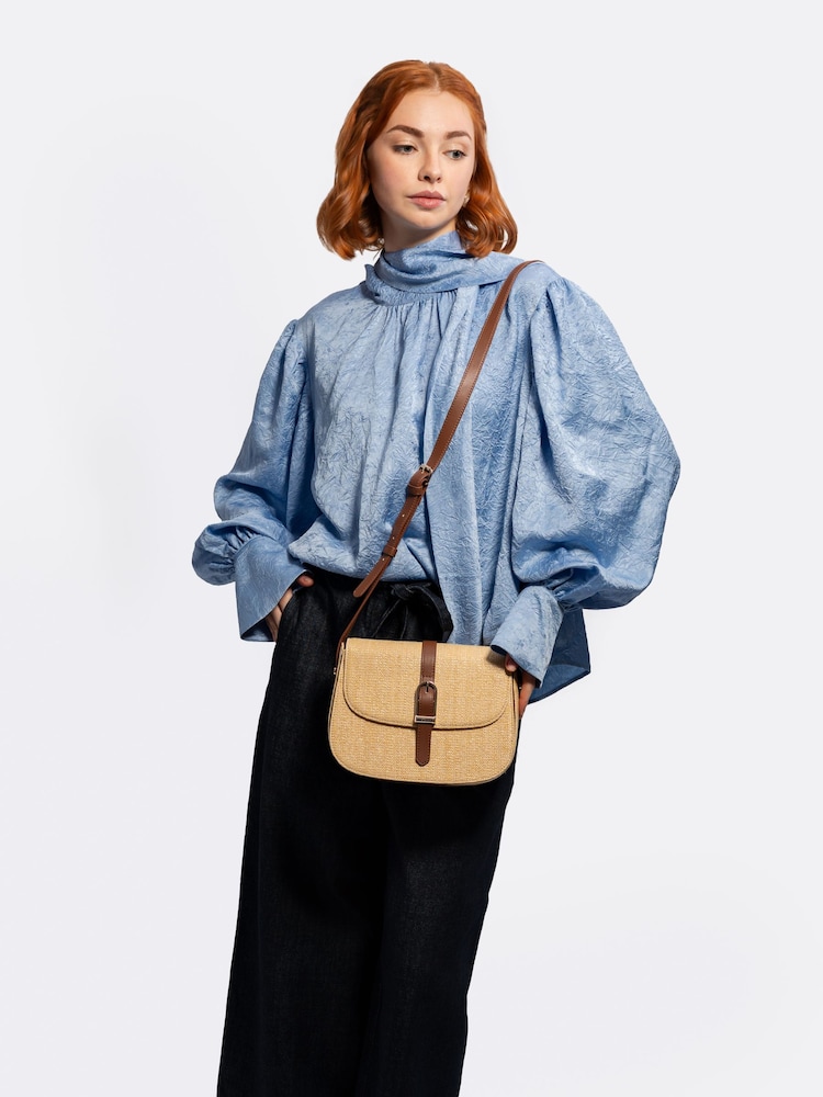 Fiorelli Brown Etta Flap Crossody Bag - Image 2 of 6