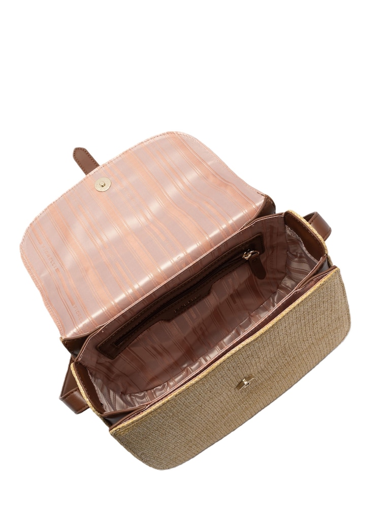 Fiorelli Brown Etta Flap Crossody Bag - Image 6 of 6